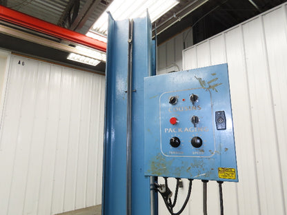 Cousins LP2100 Rotary Pallet Stretch Wrapper Shrink Wrap Machine 120V 1Ph