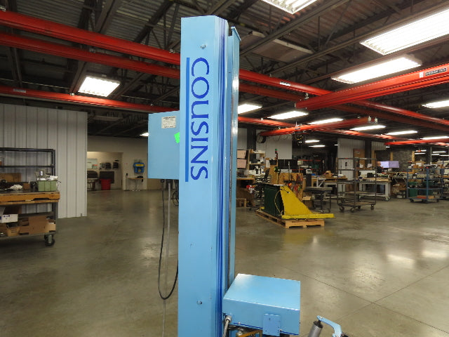 Cousins LP2100 Rotary Pallet Stretch Wrapper Shrink Wrap Machine 120V 1Ph