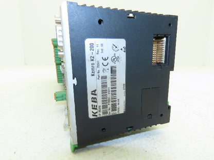 Keba K2-200 Kemro PLC Programmable Logic Controller Rack