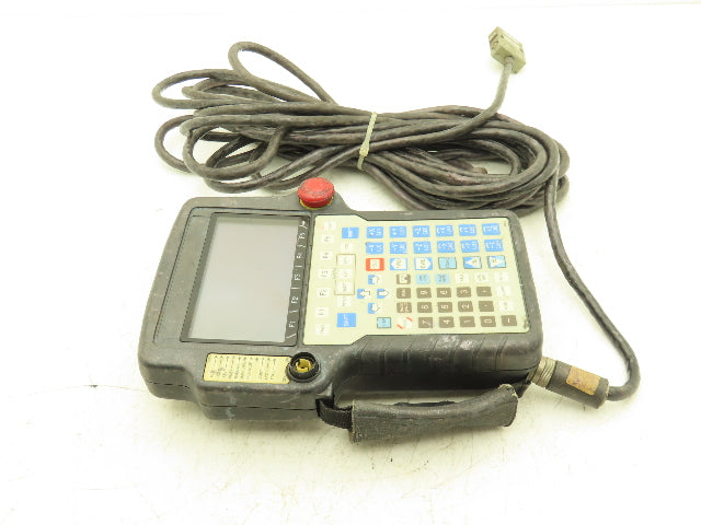 Fanuc A05B-2308-C300 Robot Teach Pendant Keypad With 30' Cable W/E-stop *Photos