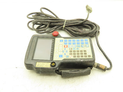 Fanuc A05B-2308-C300 Robot Teach Pendant Keypad With 30' Cable W/E-stop *Photos