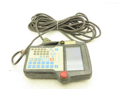 Fanuc A05B-2308-C300 Robot Teach Pendant Keypad With 30' Cable W/E-stop *Photos