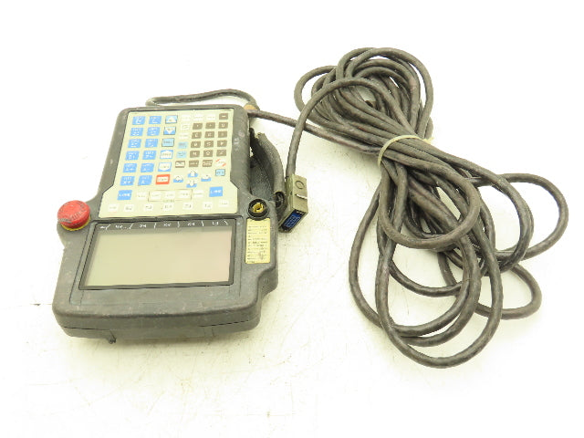 Fanuc A05B-2308-C300 Robot Teach Pendant Keypad With 30' Cable W/E-stop *Photos