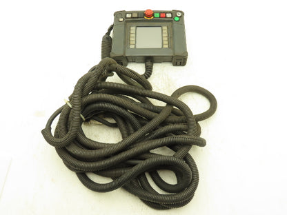 Idec HG2R-SS62BH-MK1260 Robot Teach Pendant Display Unit With E-Stop & Cord