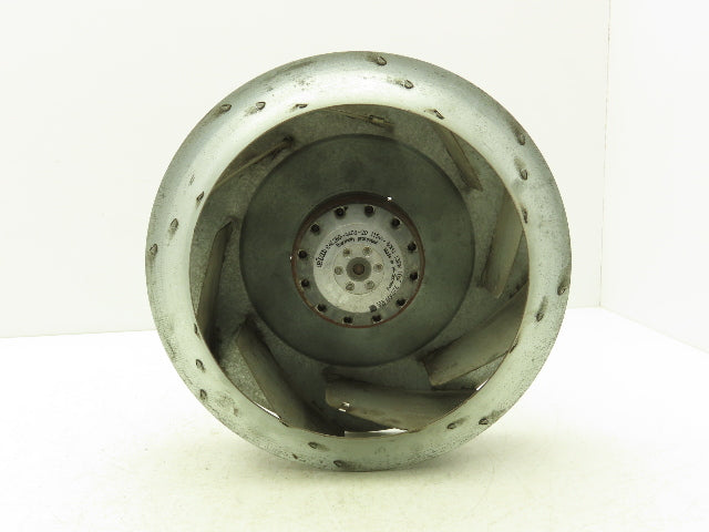 EBM R4E280-AA09-20 Motorized Centrifugal Blower Fan 115V 1PH 1400rpm 11"OD