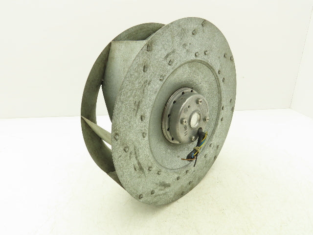 EBM R4E280-AA09-20 Motorized Centrifugal Blower Fan 115V 1PH 1400rpm 11"OD