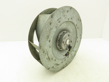 EBM R4E280-AA09-20 Motorized Centrifugal Blower Fan 115V 1PH 1400rpm 11"OD