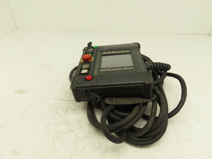 Idec HG2R-SS62BH-MK1260 Robot Teach Pendant Display Unit With E-Stop & Cord