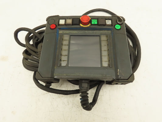 Idec HG2R-SS62BH-MK1260 Robot Teach Pendant Display Unit With E-Stop & Cord