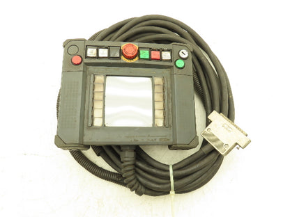 Idec HG2R-SS62BH-MK1260 Robot Teach Pendant Display With E-Stop & Cord *Photos