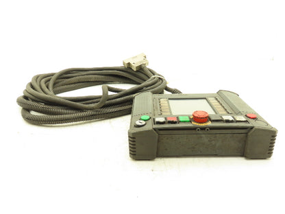 Idec HG2R-SS62BH-MK1260 Robot Teach Pendant Display With E-Stop & Cord *Photos