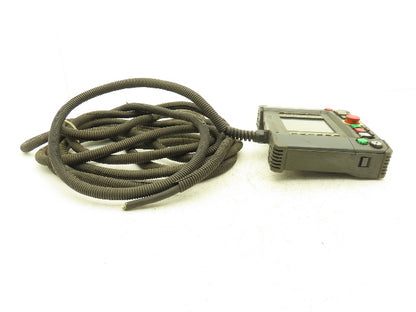 Idec HG2R-SS62BH-MK1260 Robot Teach Pendant Display With E-Stop & Cord *Photos