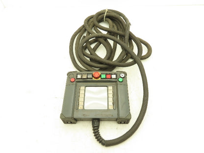 Idec HG2R-SS62BH-MK1260 Robot Teach Pendant Display With E-Stop & Cord *Photos