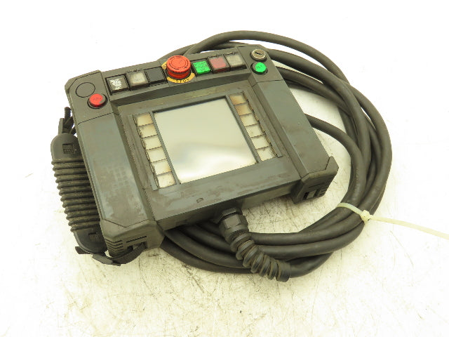 Idec HG2R-SS62BH-MK1260 Robot Teach Pendant Display With E-Stop & Cord *Photos