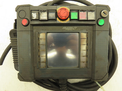Idec HG2R-SS62BH-MK1260 Robot Teach Pendant Display With E-Stop & Cord *Photos