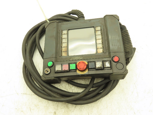 Idec HG2R-SS62BH-MK1260 Robot Teach Pendant Display With E-Stop & Cord *Photos