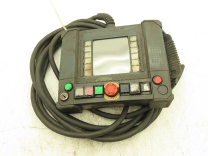 Idec HG2R-SS62BH-MK1260 Robot Teach Pendant Display With E-Stop & Cord *Photos