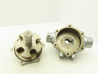 Hypro 1700XL 5-Roller Pump 1"NPT 15/16"Shaft  -Missing Internal Rollers-