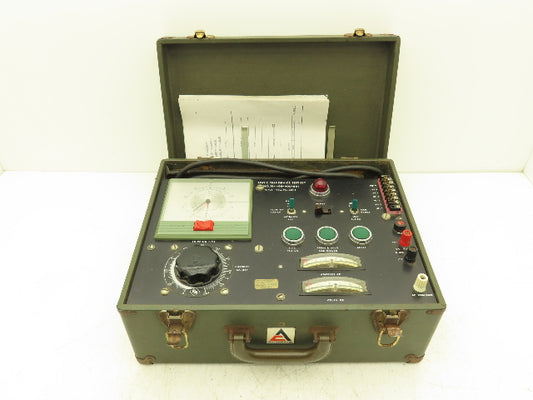 Allis-Chalmers 18-468-400-501 Static Trip Devise Test Set Dial Timer 120V 9A