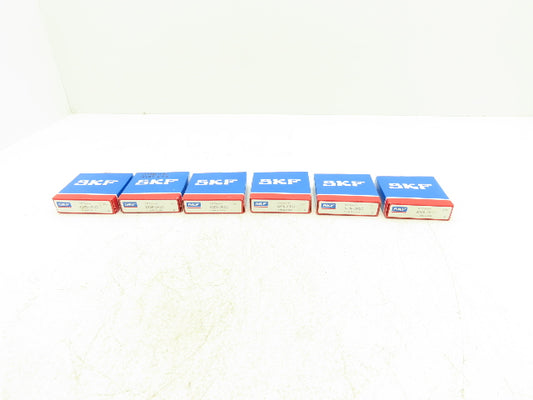 SKF 6208-2RS1 Single Row Ball Bearing 40mm-ID 80mm-OD 18mm-W Lot Of 6