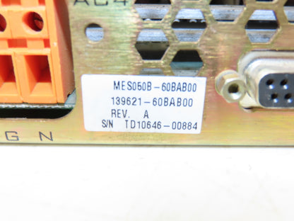 TDI Phoseon MES050B-60BAB00 MPS Power Supply 60VDC 139621-60BAB00