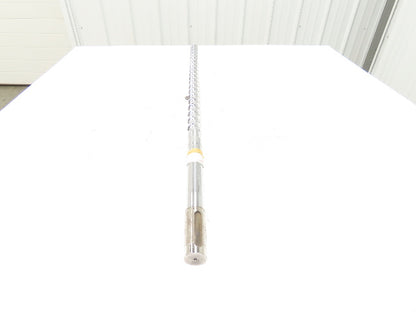 Meiki 8433279 Metering Screw for Injection Molding Machine 36mm x 1050mm 41.3"