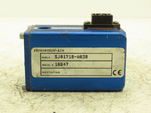Proportional Air SJ01718-A038 Electro-Pneumatic Transducer Proportional Valve
