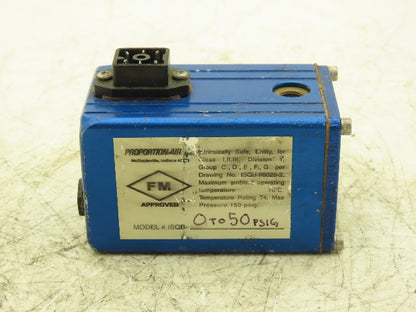 Proportional Air SJ01718-A038 Electro-Pneumatic Transducer Proportional Valve