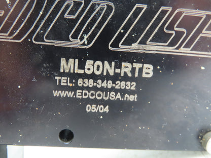 Edco USA ML50N-RTB Pneumatic Vacuum Pump Assembly 1/2" NPT For Vacuum Cup