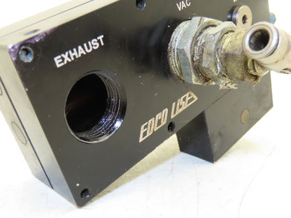 Edco USA ML50N-RTB Pneumatic Vacuum Pump Assembly 1/2" NPT For Vacuum Cup