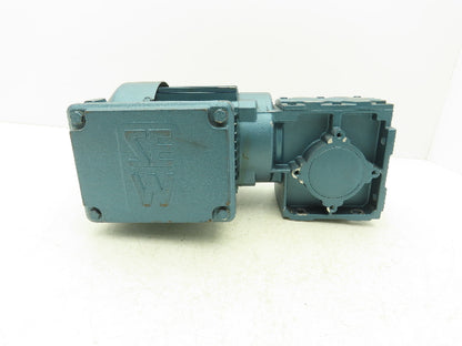 Sew Eurodrive W30DT71K4 Gearmotor 73.9 Ratio 23rpm .25Hp 230/460V 3/4" LH Output