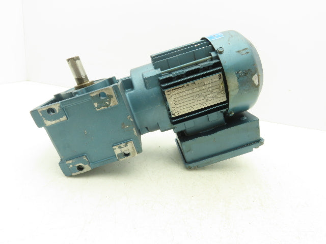 Sew Eurodrive W30DT71K4 Gearmotor 73.9 Ratio 23rpm .25Hp 230/460V 3/4" LH Output