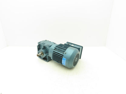 Sew Eurodrive W30DT71K4 Gearmotor 73.9 Ratio 23rpm .25Hp 230/460V 3/4" LH Output