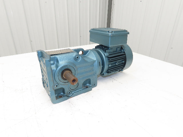 Sew Eurodrive K37DT71C4TH Variable Gearmotor 5-31rpm 58.6:1 Ratio .33Hp 3PH LH