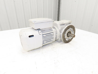 Sew Eurodrive SF47DRS71S4BE05/TF Brake Gearmotor 137:1/10rpm .37kw 220/380V 50Hz