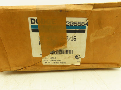 Dodge HE45X3 7/16KW QD Bushing 3-7/16" Bore