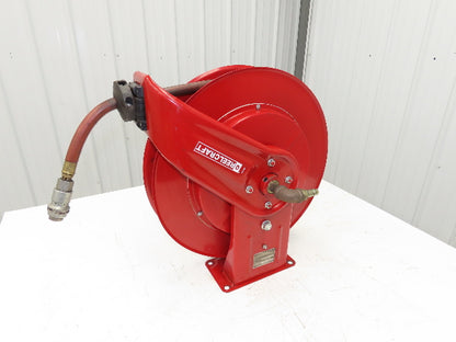 Reelcraft 7850 OLP Retractable Industrial Air Water Hose Reel 1/2"x 46' 300psi