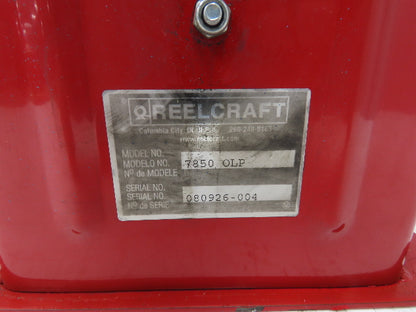 Reelcraft 7850 OLP Retractable Industrial Air Water Hose Reel 1/2"x 40' 300psi