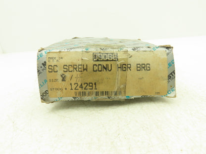 Dodge 124405 Hanger Bearing Conveyer 1 15/16" ID Threads 1" Not Original Box