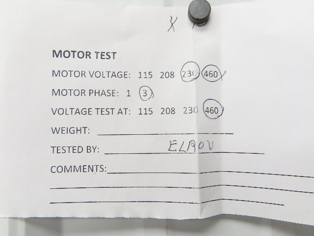 Sumitomo SM Cyclo CNHM03-6075YC-15:1 Gearmotor 1/3Hp 230/460V 3PH 117rpm F63M