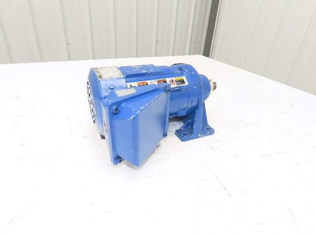 Sumitomo SM Cyclo CNHM03-6075YC-15:1 Gearmotor 1/3Hp 230/460V 3PH 117rpm F63M
