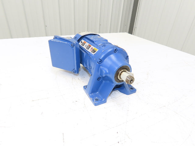 Sumitomo SM Cyclo CNHM03-6075YC-15:1 Gearmotor 1/3Hp 230/460V 3PH 117rpm F63M