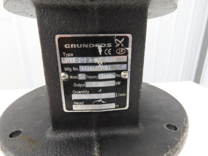 Grundfos SPK8-2/2 A-M-A-RUUV Coolant Pump 180L/min .55kw 230/460V 3PH 1.25"npt
