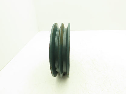 Dodge 115165 V-Belt Pulley C Section 2 Groove 8.9" OD Uses 2517 Ser Bushing