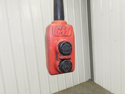 CM Lodestar C 1/4 Ton Electric Chain Hoist 32 FPM 13' Lift  6' Pendant 120 Volt