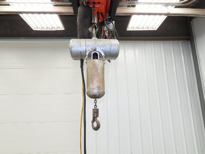 CM Lodestar C 1/4 Ton Electric Chain Hoist 32 FPM 13' Lift  6' Pendant 120 Volt