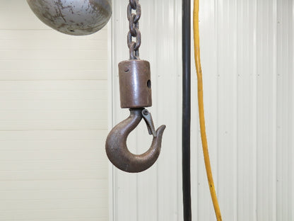 CM Lodestar C 1/4 Ton Electric Chain Hoist 32 FPM 13' Lift  6' Pendant 120 Volt