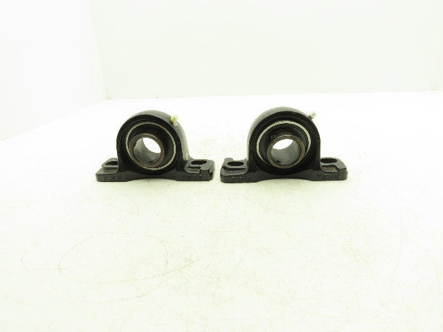 FSB P208 Pillow Block Bearing 1-9/16" Bore 1-1/4"L x 2 1/4"W Base Lot Of 2
