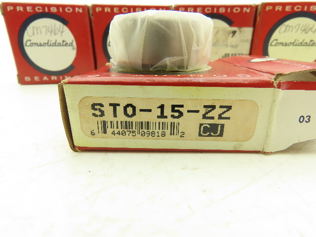STO-15-ZZ Track Roller/Cam Follower Bearing 15mm-IDx35mm-ODx15.8mm-W Lot Of 5