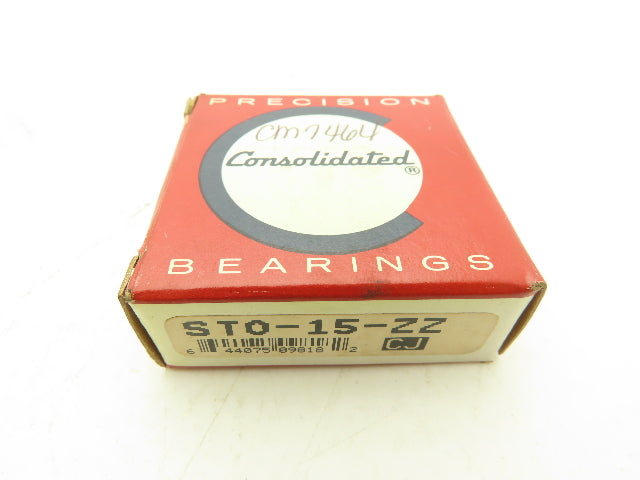STO-15-ZZ Track Roller/Cam Follower Bearing 15mm-IDx35mm-ODx15.8mm-W Lot Of 5
